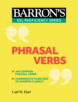 Carl W. Hart - Phrasal Verbs