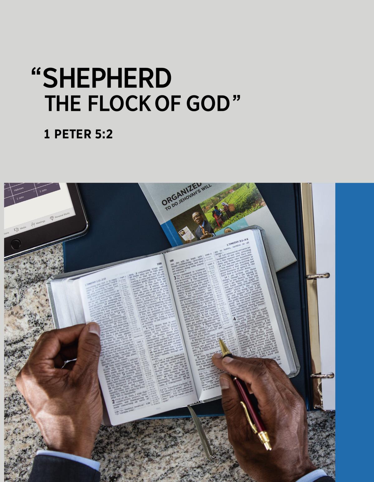 Shepherd the Flock of God Shepherd the flock of God under your care serving - photo 1