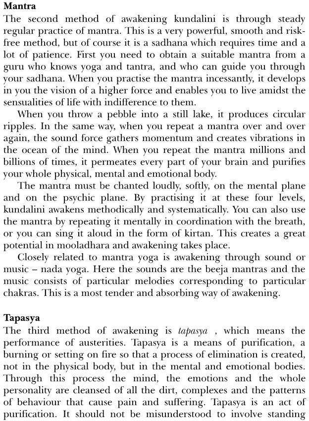 Tantric Techniques Awakening the Power of Kundalini Chakras Kundalini Awakening - photo 41