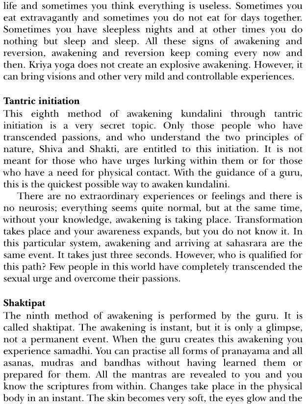 Tantric Techniques Awakening the Power of Kundalini Chakras Kundalini Awakening - photo 47