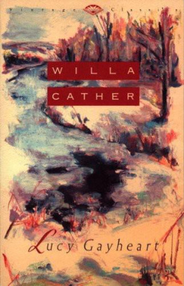 Willa Cather Lucy Gayheart (Vintage Classics)