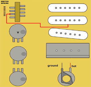 Now do the same to the bridge pickup ADDING THE JUMPER Now connect the - photo 11