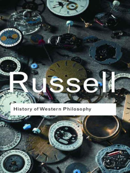 Bertrand Russell - History of western philosophy