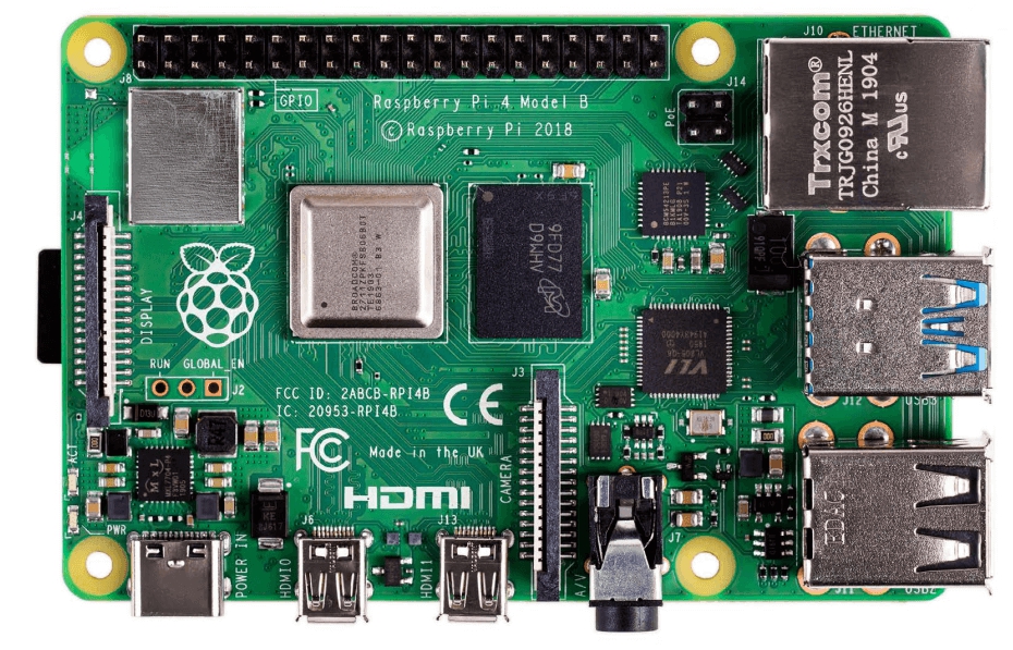 Figure 2 A birds eye view of the Raspberry Pi 4 Although the Raspberry Pi may - photo 2