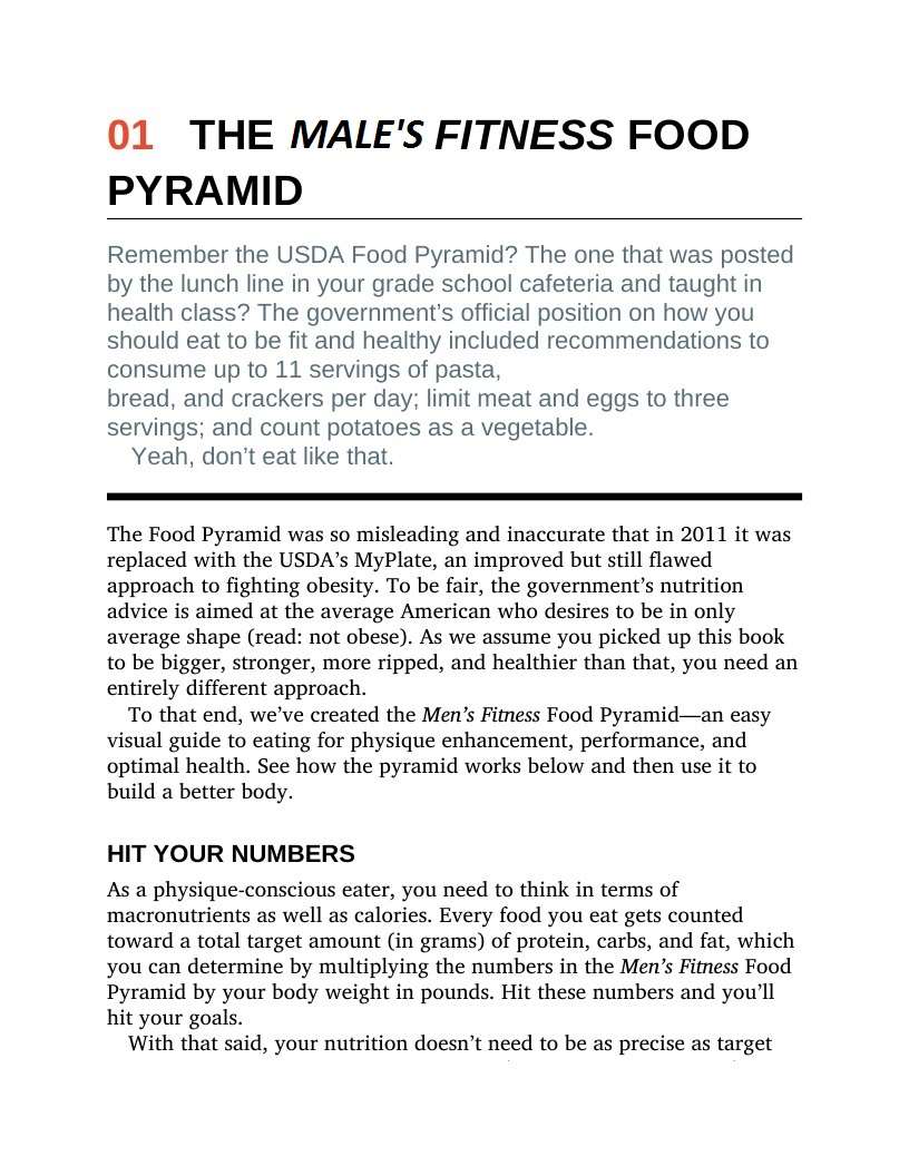 The Males Fitness Handbook For Fitness Strength Outstanding Exercises To Build Strength Metabolize Calories And Carve The Finest Body Ever - photo 6