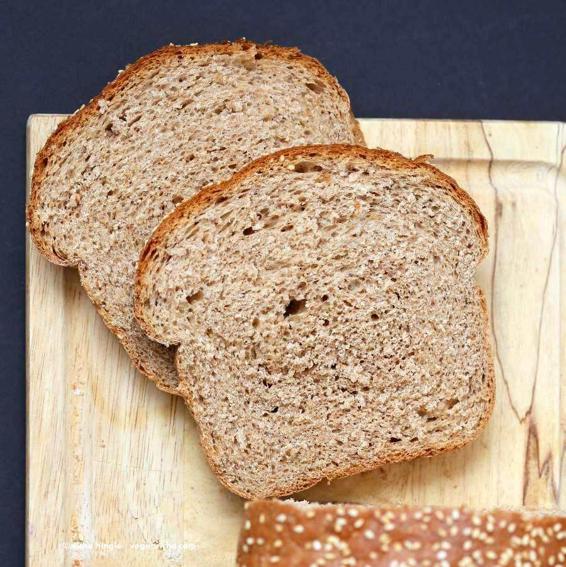 Whole wheat bread that gets some sweetness from added honey Its very simple to - photo 4