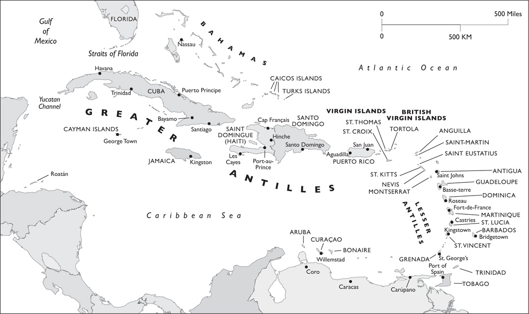 MAP 1 Greater and Lesser Antilles 1789 Adapted by permission of Indiana - photo 2