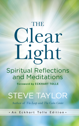 Steve Taylor - The Clear Light: Spiritual Reflections and Meditations