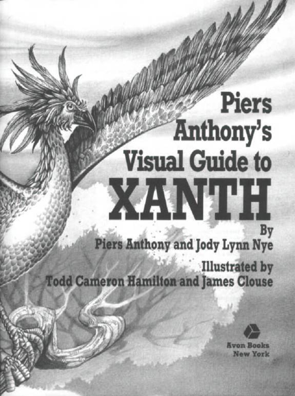 PIERS ANTHONYS VISUAL GUIDE TO XANTH is an original publication of Avon Books - photo 3
