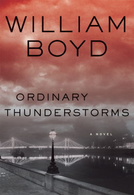 William Boyd - Ordinary Thunderstorms