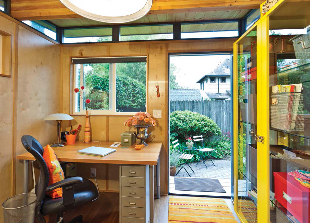 As this highly efficient and quite handsome office proves a backyard utility - photo 8