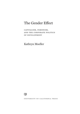 Kathryn Moeller - The Gender Effect