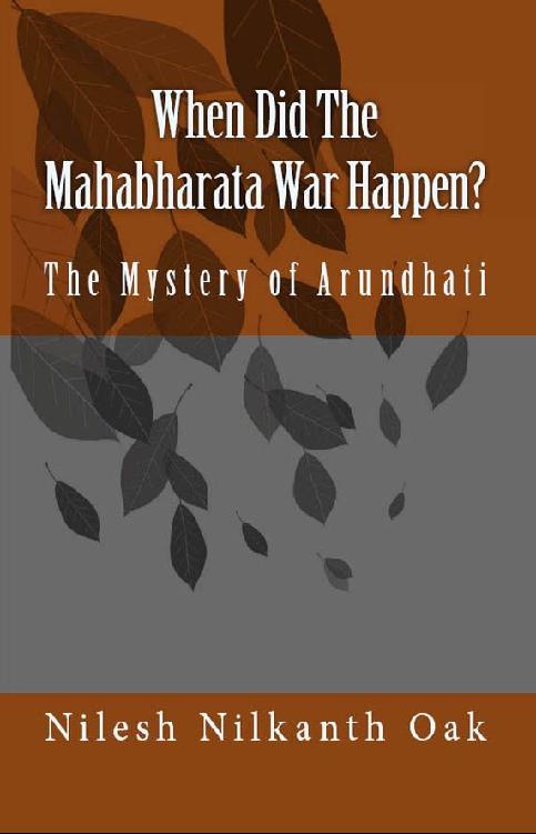 When Did The Mahabharata War Happen The Mystery of Arundhati Nilesh - photo 1