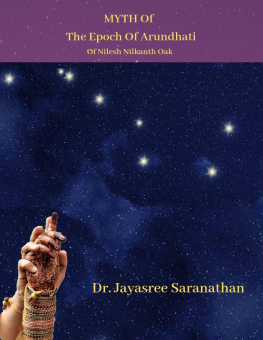 Jayasree Saranathan - Myth of The Epoch of Arundhati