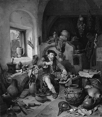 The Alchemist by Cornelis Pietersz Begijn painted in 1663 By the time of this - photo 14