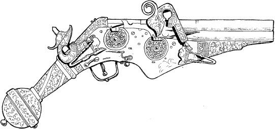 A variant of the pistol carried by Frobisher in the painting by Cornelius - photo 17