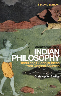 Christopher Bartley An Introduction to Indian Philosophy