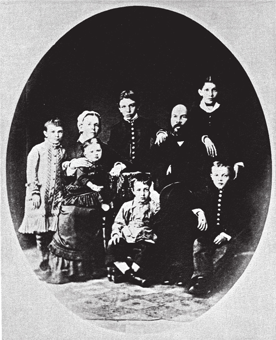 Family of Ilya Nikolayevich Ulyanov Young Lenin seated front row right - photo 1