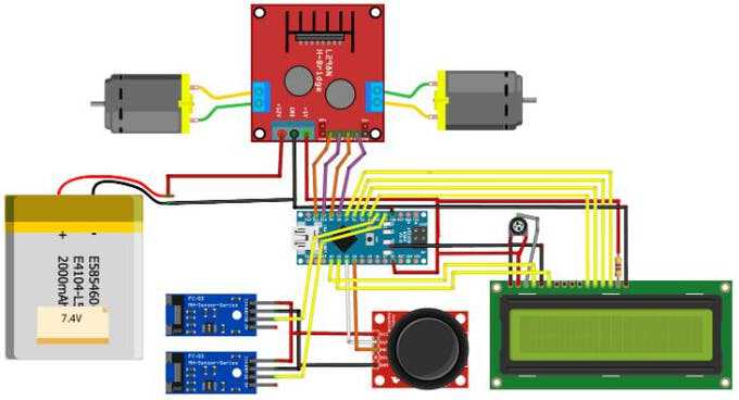 The entire circuit is powered by a 74V lithium battery The 74V power supply - photo 9