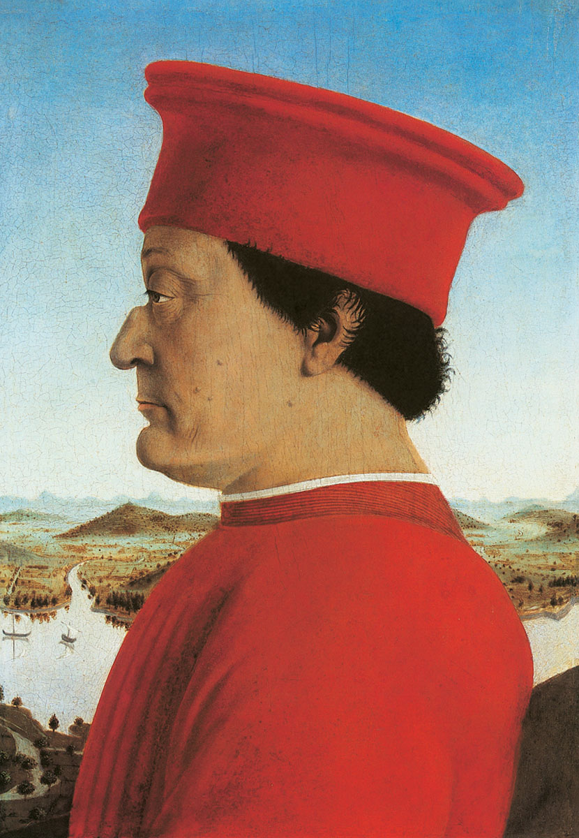 Piero della Francesca Portrait of Duke Federico da Montefeltro right panel of - photo 3