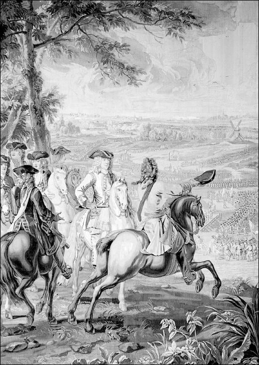 Marlborough and his staff oversee the crossing of the Scheldt 11 July 1708 - photo 3