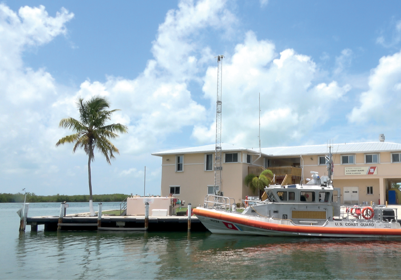 Isla Marada Coast Guard Station was the center of the search for StewartDr - photo 14