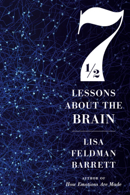 Lisa Feldman Barrett Seven and a Half Lessons About the Brain