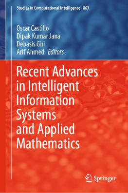 Oscar Castillo - Recent Advances in Intelligent Information Systems and Applied Mathematics