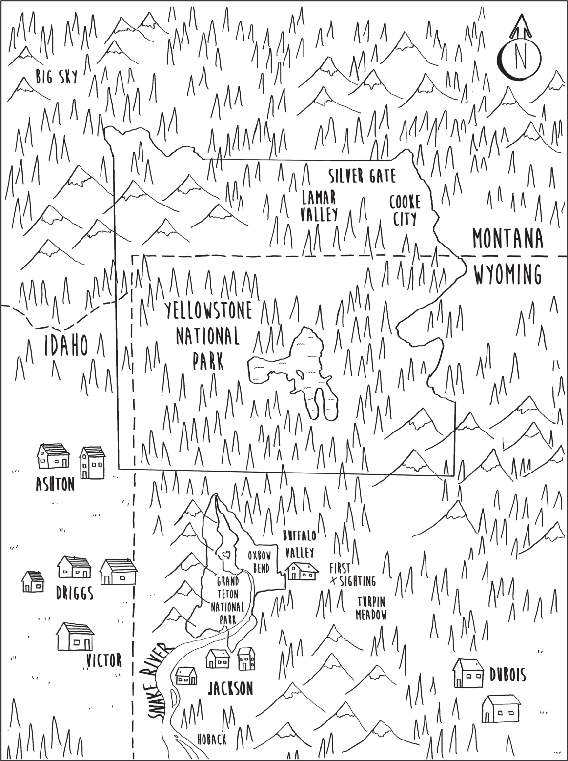 Although not perfectly to scale this map gives you a gist of the lie of the - photo 4