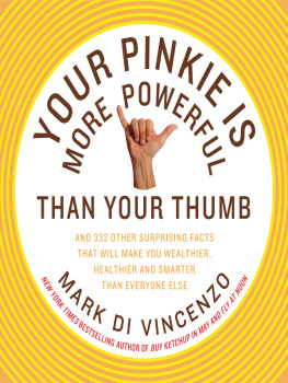 Mark Di Vincenzo - Your Pinkie Is More Powerful Than Your Thumb