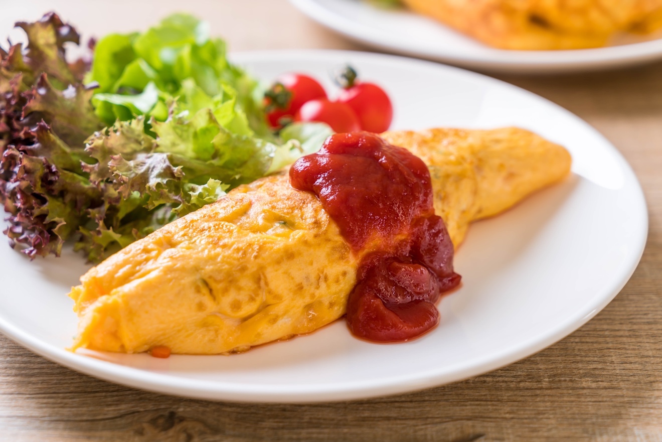 Also called omu-rice omuraisu is a type of omelet thats stuffed with fried - photo 8