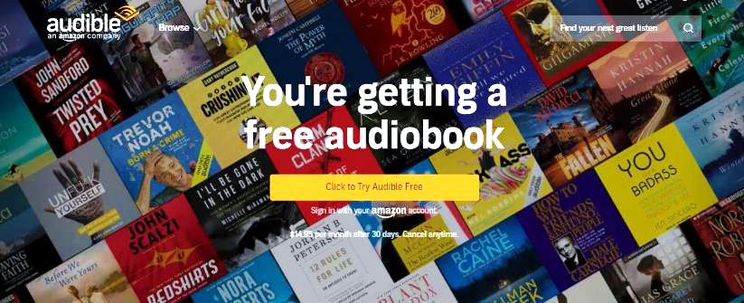 Audible Trial Benefits As an audible customer you will receive the below - photo 1