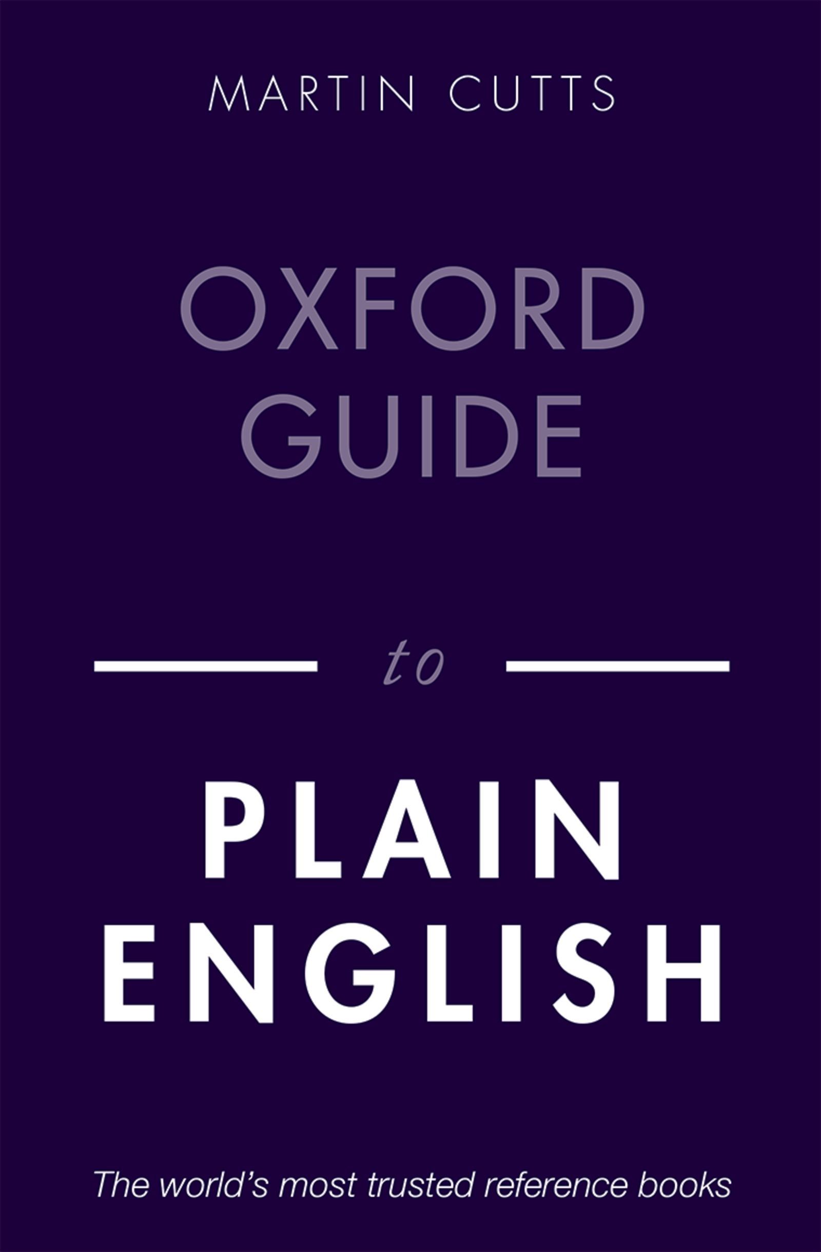 Oxford Guide to Plain English - image 1