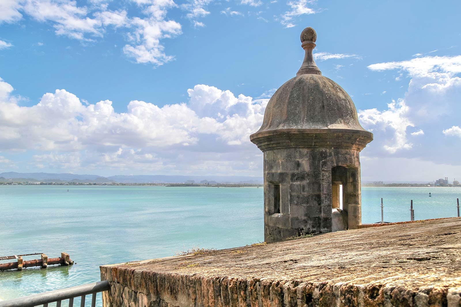 sentry box overlooking San Juan Bay Puerto Ricos central mountain region is one - photo 10