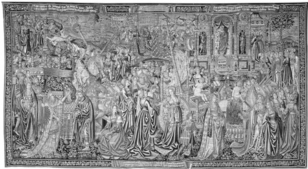 5 One of a series of tapestries which may have belonged to Cardinal Wolsey and - photo 8