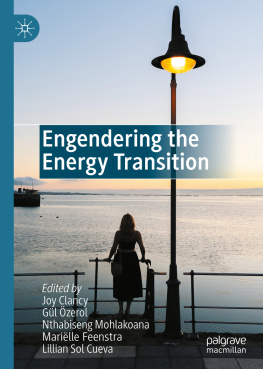 Joy Clancy Engendering the Energy Transition