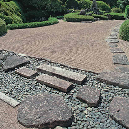 PAGE 2 Stepping stones at Raikyu-ji lead to a cluster of rocks commonly - photo 5