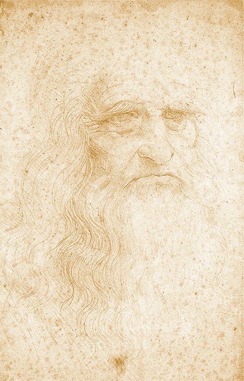 Leonardo da Vincis portrait drawn by himself The one and only drawing of - photo 6