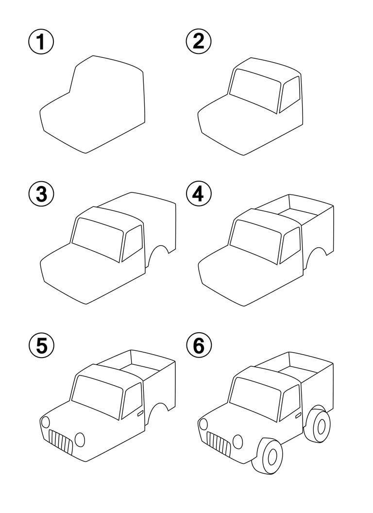 How to Draw Cars Step by Step How to Draw Books for Kids Learn How to Draw 50 Different Cars - photo 5