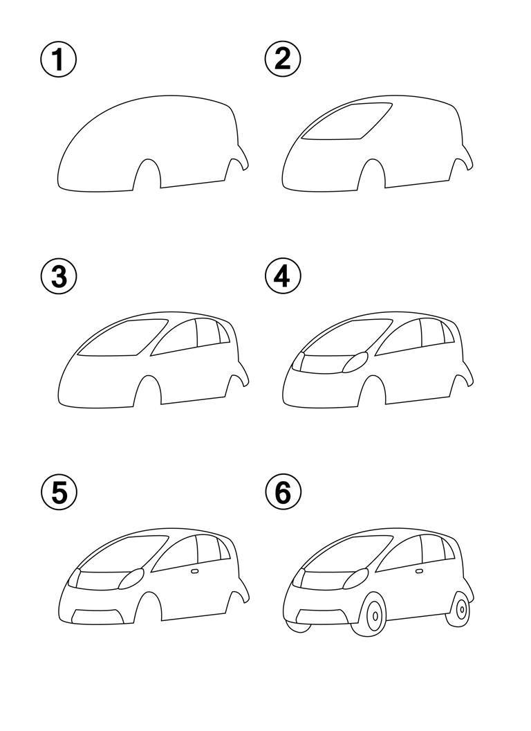 How to Draw Cars Step by Step How to Draw Books for Kids Learn How to Draw 50 Different Cars - photo 10