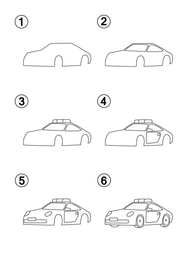 How to Draw Cars Step by Step How to Draw Books for Kids Learn How to Draw 50 Different Cars - photo 19