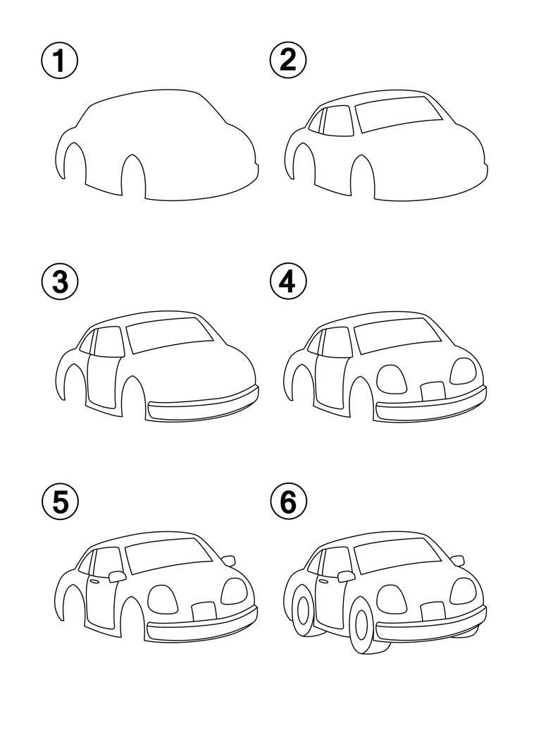 How to Draw Cars Step by Step How to Draw Books for Kids Learn How to Draw 50 Different Cars - photo 22