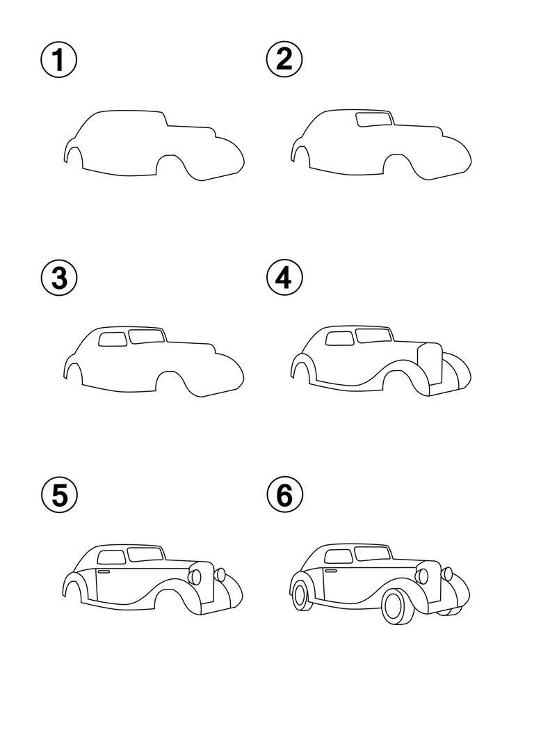 How to Draw Cars Step by Step How to Draw Books for Kids Learn How to Draw 50 Different Cars - photo 30