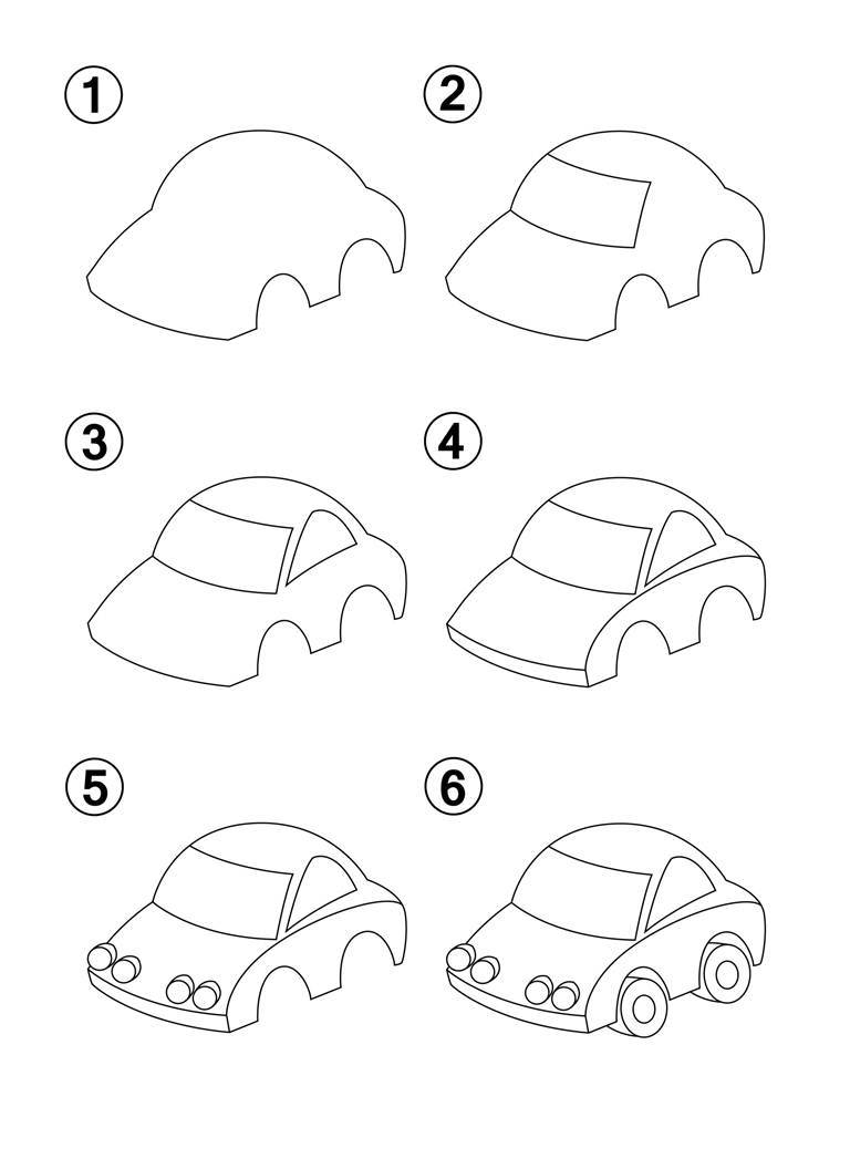 How to Draw Cars Step by Step How to Draw Books for Kids Learn How to Draw 50 Different Cars - photo 38