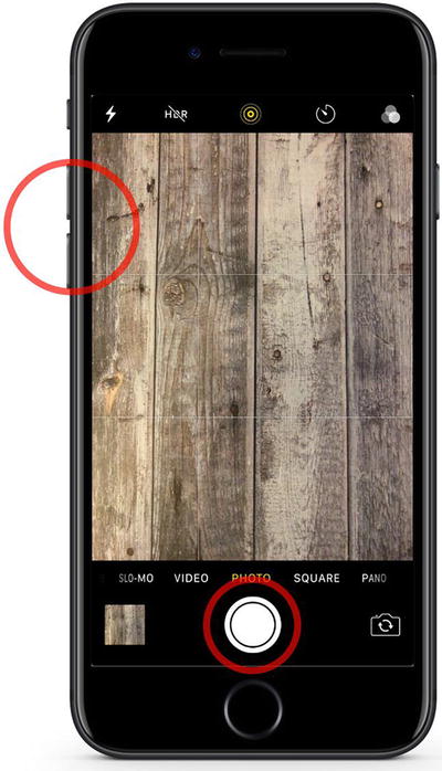 Figure 1-4 Tap the camera button or press the volume button to take photos - photo 4