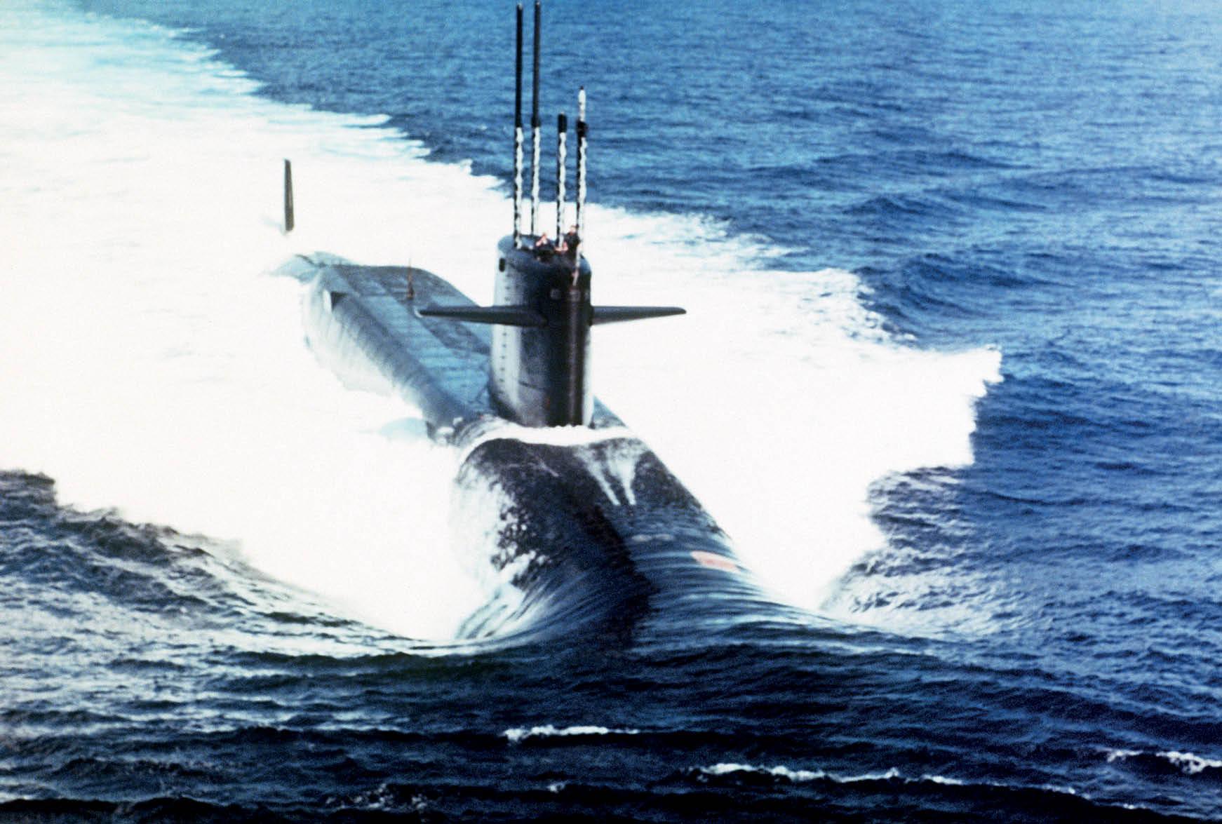 The USS Andrew Jackson of the Lafayette class SSBNs It was submarines such as - photo 4