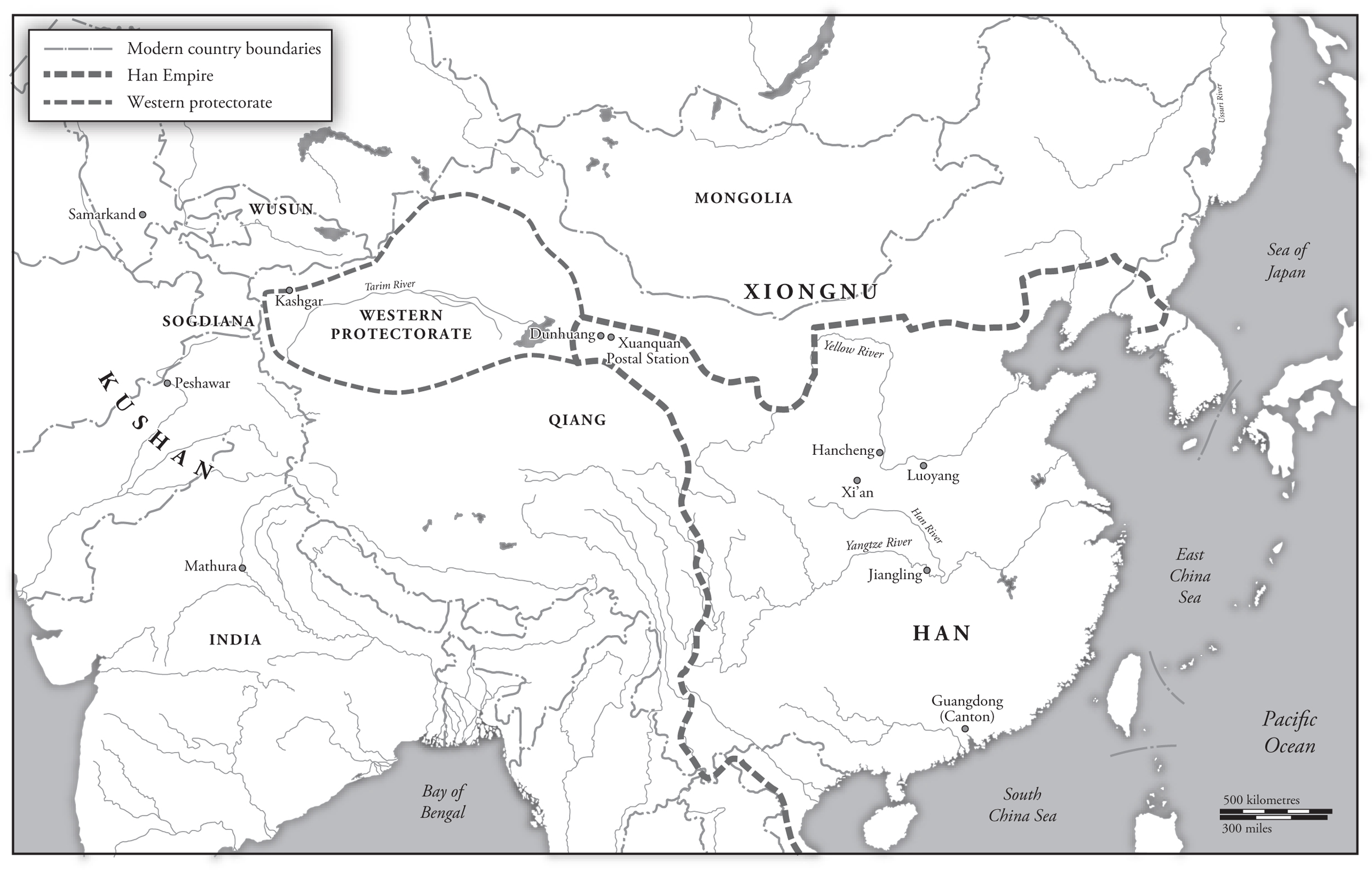 The Han 202 BCE220 CE The Silk Road and world of the Tang 618907 The Northern - photo 5