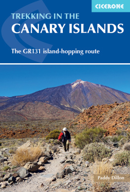 Paddy Dillon - Trekking in the canary islands: The gr131 island-hopping route