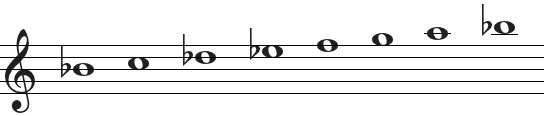 When youre playing the blues in all keys youre playing every II V7 I every - photo 9