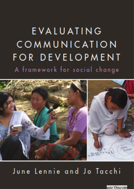 June Lennie - Evaluating Communication for Development